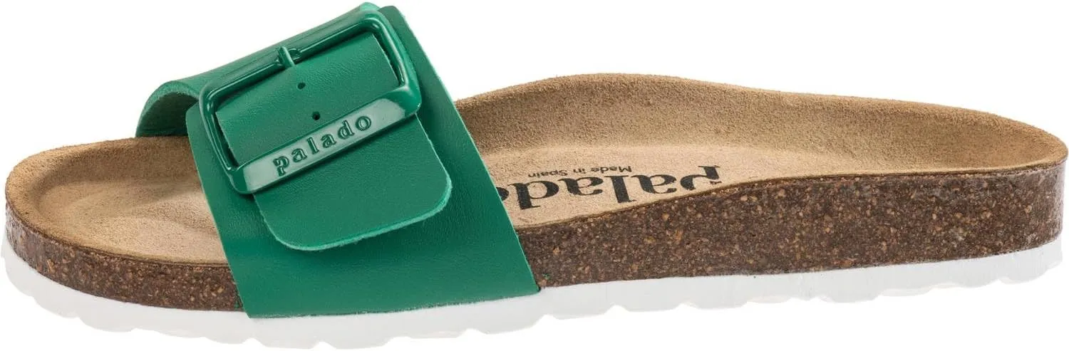 Women's Malta EGS Matt Mules - Comfortable Sandals Made in Spain - Slippers with Cushioning Cork Footbed - Fashionable Summer Shoes