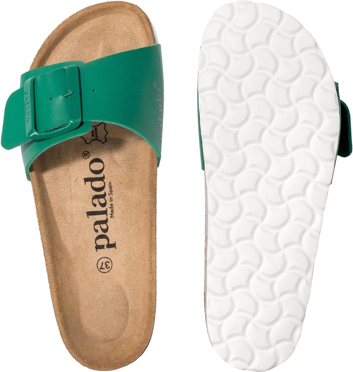Women's Malta EGS Matt Mules - Comfortable Sandals Made in Spain - Slippers with Cushioning Cork Footbed - Fashionable Summer Shoes
