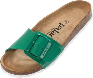 Women's Malta EGS Matt Mules - Comfortable Sandals Made in Spain - Slippers with Cushioning Cork Footbed - Fashionable Summer Shoes