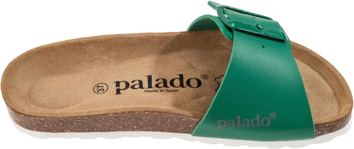 Women's Malta EGS Matt Mules - Comfortable Sandals Made in Spain - Slippers with Cushioning Cork Footbed - Fashionable Summer Shoes