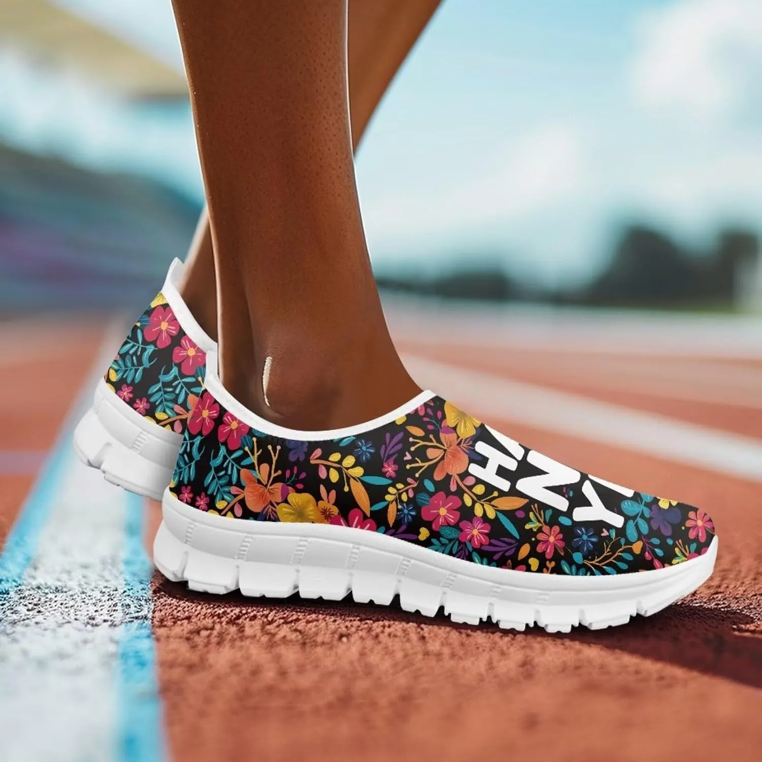 Women's Sneakers Casual Low-Top Soft Sport Tennis Sneakers Hands Free Breathable Lightweight Workout Walking Shoes for Women US 5.5-11.5