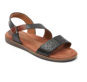 Women's Zion 2 Piece Sandal In Black